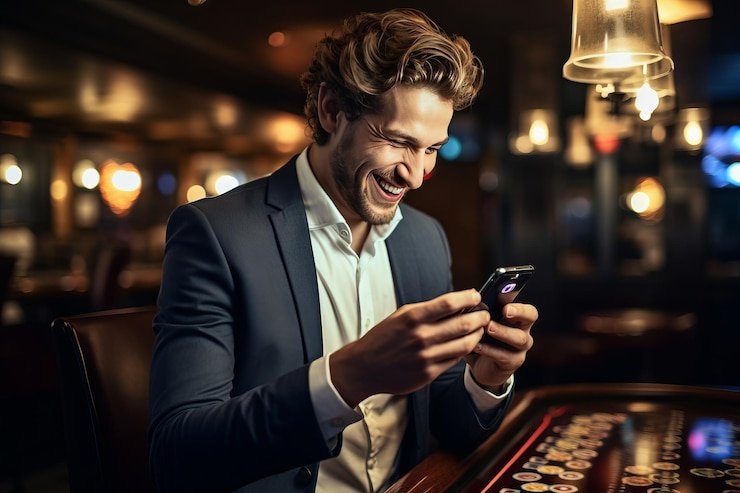 Detail pembayaran aman pada perangkat mobile